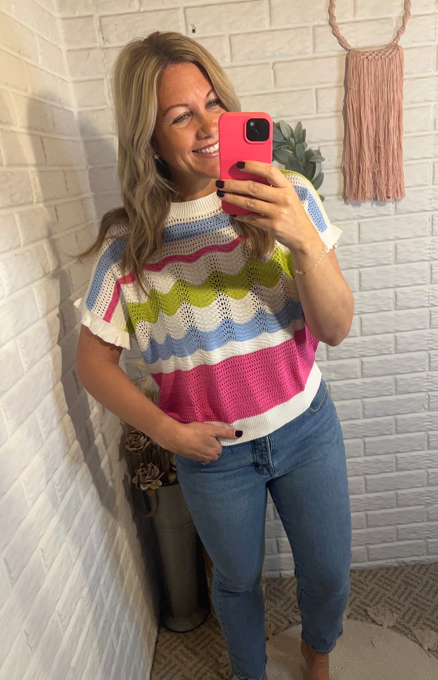 Crochet Sweater Top
