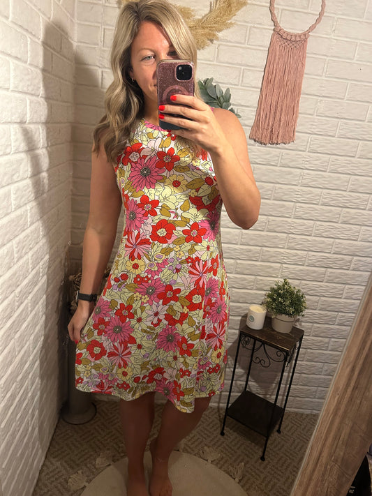 Floral Tank Dress