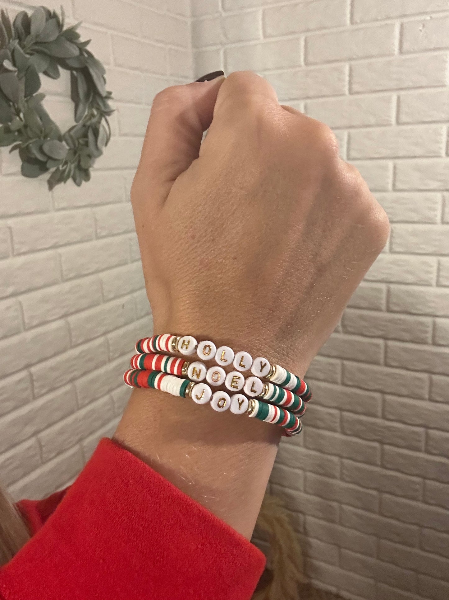 Christmas Bracelet Stack