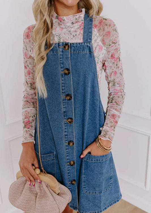Denim Mini Dress